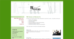 Desktop Screenshot of pbkventures.org