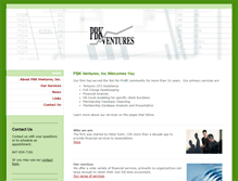 Tablet Screenshot of pbkventures.org